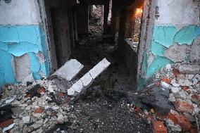 Consequences of Russian shelling in Kharkiv region